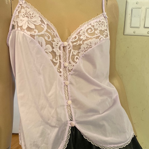 Vintage  lingerie Lacey camisole top size 34 - Picture 4 of 8
